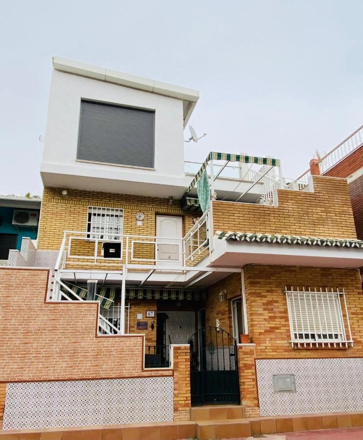 Casa Carmen Atico Primera Linea De Playa Malaga Bagian luar foto