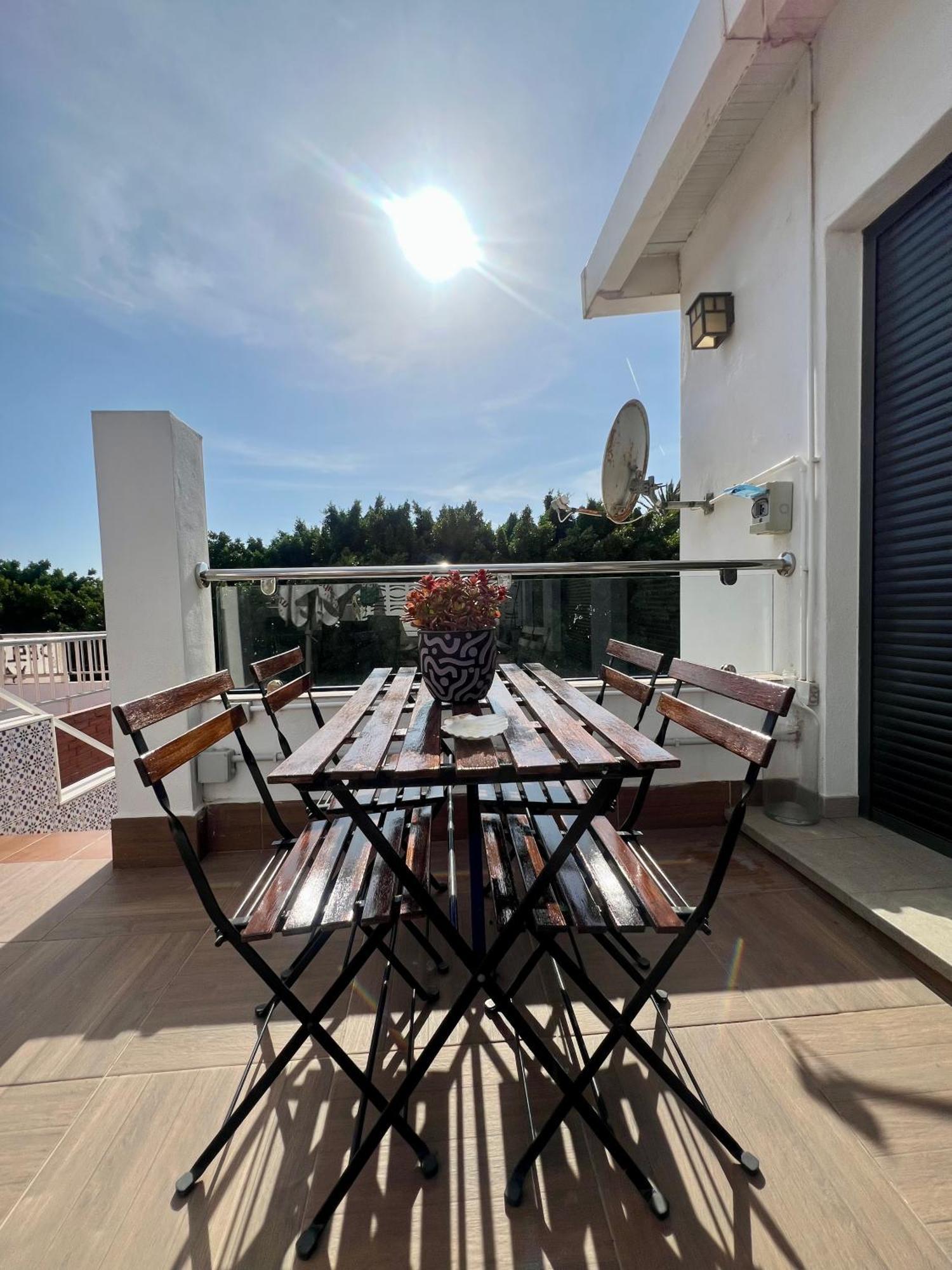 Casa Carmen Atico Primera Linea De Playa Malaga Bagian luar foto